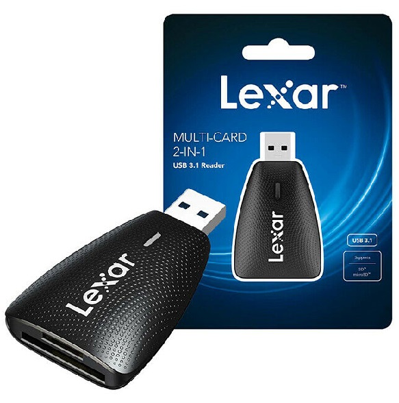 LEXAR CARDREADER MULTI-2-IN-1 SD MICRO SD USB 3.1